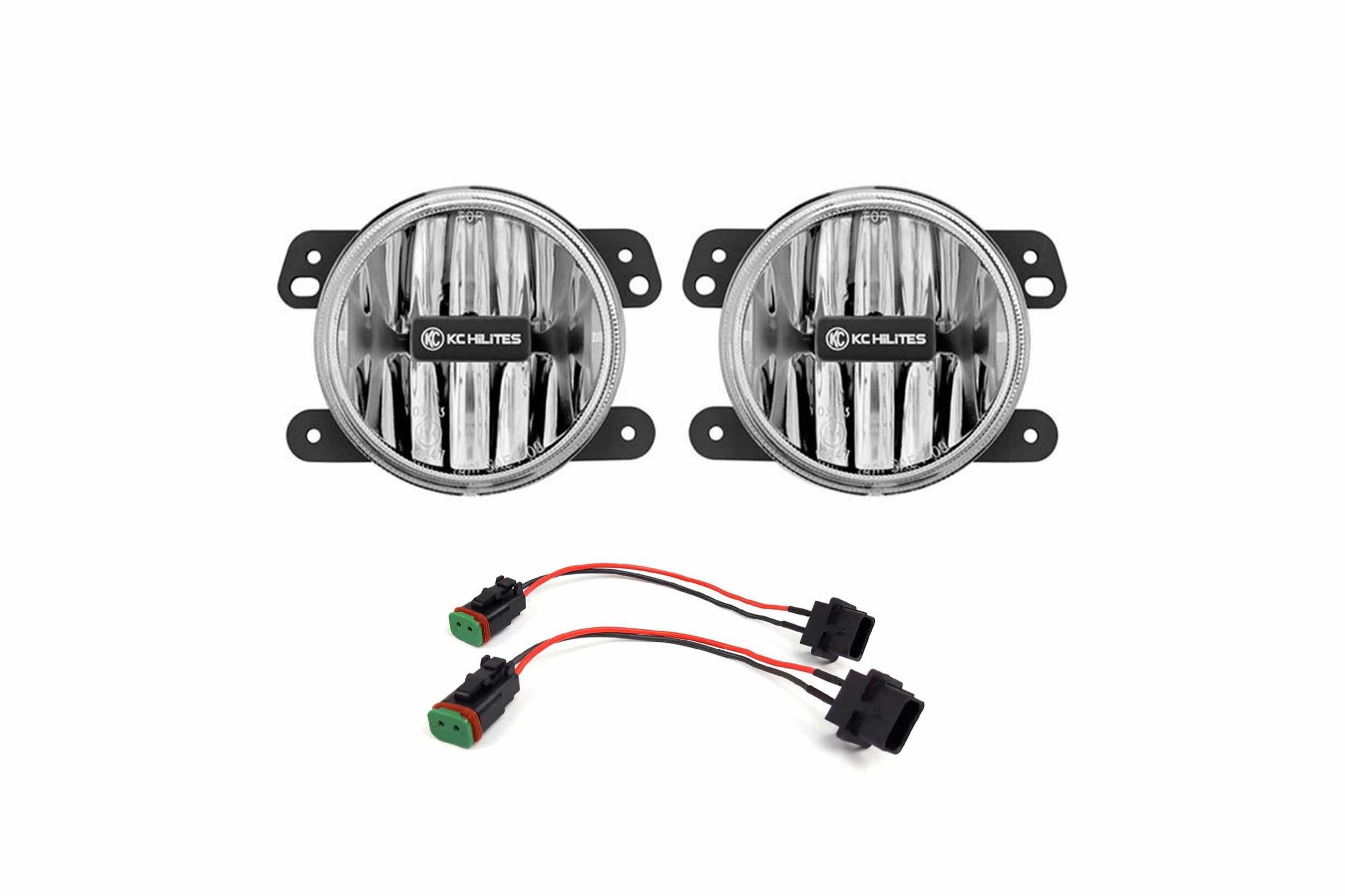 Gravity G4 Fog Lights KC Hi-Lites Wrangler JL (18+) | TRS KC508